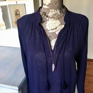 LOFT Beach Sheer Tunic